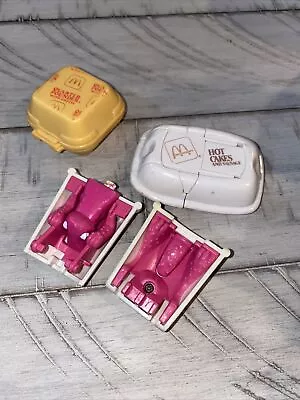 Vintage Lot Of 3 McDonald’s Changeables Transformers Happy Meal Toys 1988 & 90 • $13.74