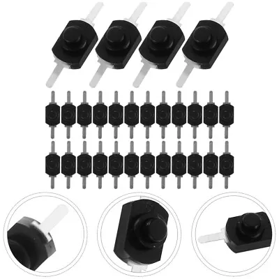 50Pcs Electrical Light On Off Micro Button Switch Self-locking • $11.99