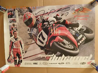 #10   Miguel Duhamel Signed Honda Poster Honda Racing Dunlop • $74.99