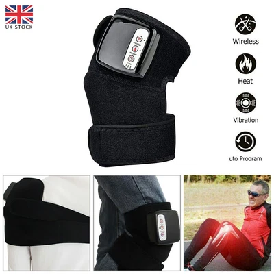 £22.70 • Buy Knee Joint Massager Heat Physiotherapy Therapy Pain Relief Vibration Machine UK