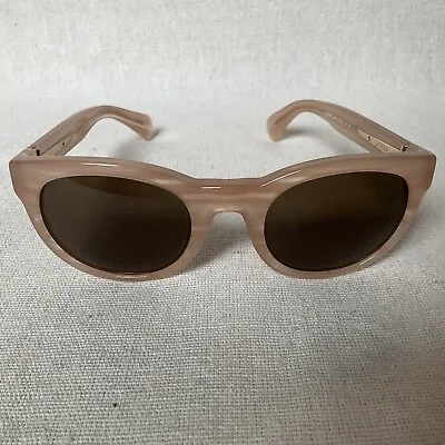 NWOT J Crew Women's Sam Sunglasses Blush Frame Brown Lenses • $34.99