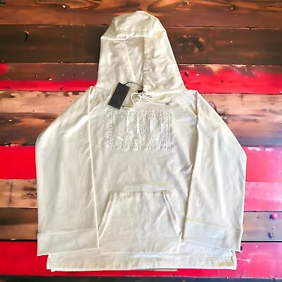 $99.95 • Buy Puma FENTY By Rihanna Womens NWT Jumper Embroidery Lace Hoodie Beige Size 12