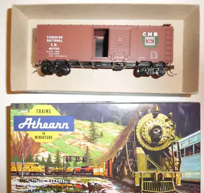 ATHEARN BEV BEL HO 40' Box Car CANADIAN NATIONAL Built Up W/ KADEE Couplers • $16.99