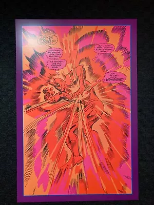 Daredevil Black Light Marvel Comic Poster By Gene Colan And John Tartaglione • $29.99