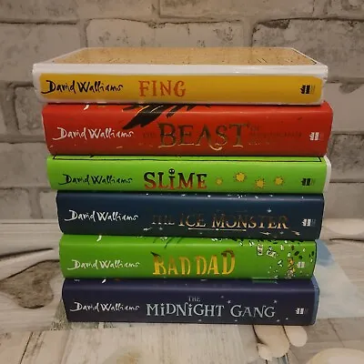 6x David Walliams Hardback Books Bundle.  • £19.99