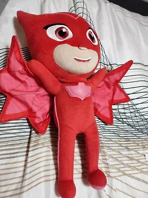 PJ Masks Owlette Plush | Talking Light Up Red Soft Toy 15  Just Play 35cms High • £9.99