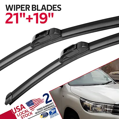 JHook Windshield Wiper Blades 21 /19  DIRECT-CONNECT For Toyota Matrix 2003-2008 • $11.99