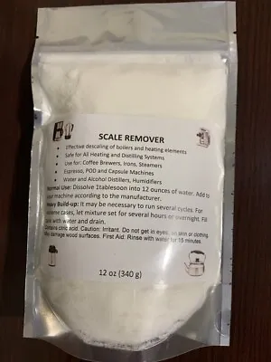 Water Scale Remover Descaler Keurig Espresso Distiller Iron Humidifier 12 Oz • $11.25
