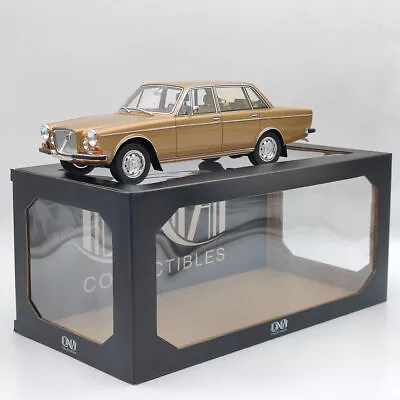 DNA Collectibles 1/18 Volvo 164 E 1972 Gold DNA000156 Resin Model Car Limited • $222.56