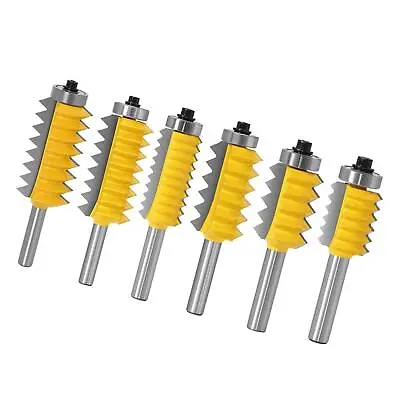 8mm Shank Tenon Milling Cutter Wood Carving Raised Panel Router Bit For Door • £12.73