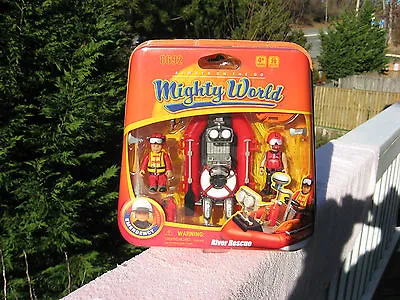  Mighty World River Rescue  Always On The Go 20 Pc Playset~  Factory Sealed! • $22.21