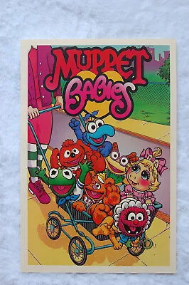 Muppet Babies Cartoon TV Show Promo Poster  • $4.25