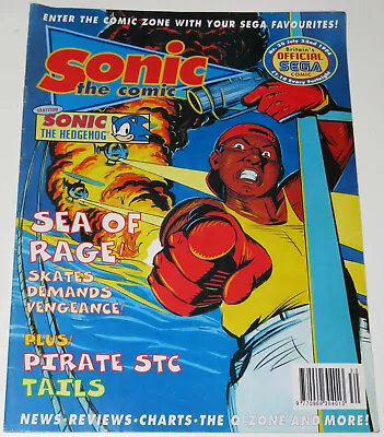 1994 Sonic The Comic Issue 30 Streets Of Rage 2 Tails Pirate Stc Sega! Hedgehog • £10.99