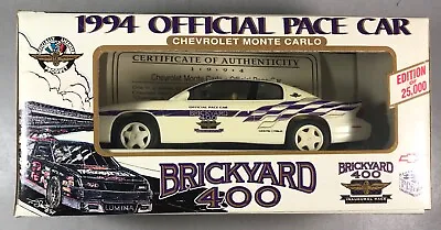 Brookfield 1994 Chevy Monte Carlo Brickyard 400 Pace Car Model (fs-1994) • $19.95