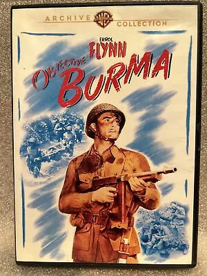 Objective Burma! (DVD 1945) Full Screen Errol Flynn • $13.50
