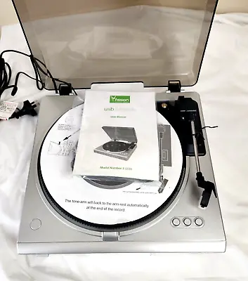 $80 • Buy Fission Turntable Record Player 33,45,78 RPM Vinyl 6698 USB NEW No  Box