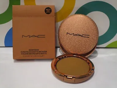 Mac ~ Skinfinish Sunstruck Matte Bronzer ~ Matte Deep Golden ~ 0.28 Oz • $24