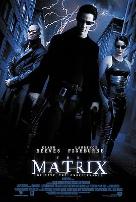 The Matrix Movie Poster Print  (style B) : 11 X 17 Inches - Keanu Reeves Poster • $13.96