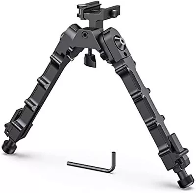 7.5''-9'' Adjustable Flat Spring Rifle Bipod QD Picatinny Rail Hunting Bipod • £18.18