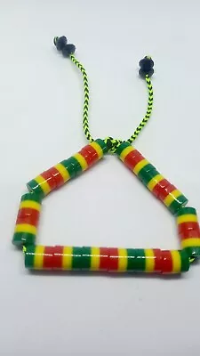 Adjustable Jamaican Bead Bracelet Made For All Sizes • $8.83