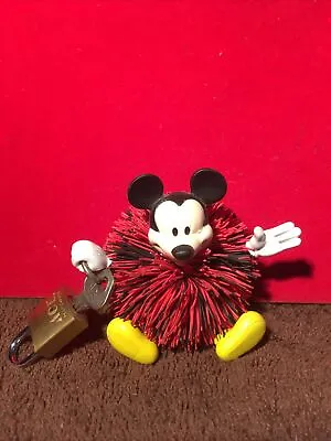 Disney's Mickey Mouse Koosh Ball W/Mini Ace Hardware Lock & Key - VTG • $20