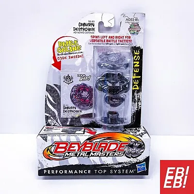 $80 • Buy BEYBLADE HASBRO RARE Metal Masters BB-80 Gravity Destroyer + Launcher Fusion 4D