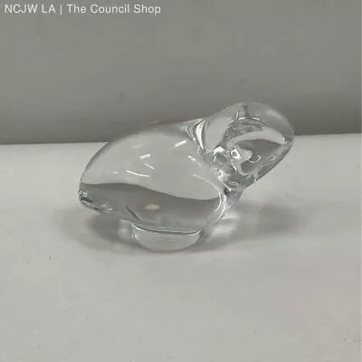 Vintage Baccarat Crystal Owl Figurine • $25