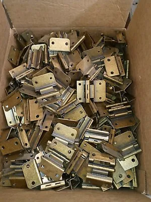 $19.99 • Buy 3/8 Offset Vintage Brass Hinges Open Box New Sold In Lots Of 12 Hinges