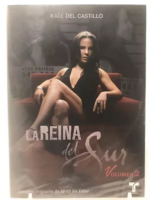 La Reina Del Sur Volumen 2 (episode 32-63 6/DVD) Kate Del Castillo. @D-00 • $8.95