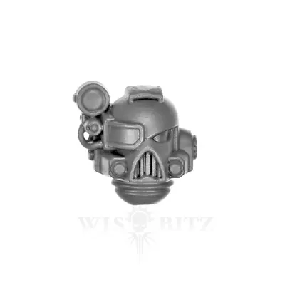 Space Marines Devastator Squad Head (G) - Warhammer 40K Bits • £0.99