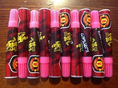 100 Manchester United FC Red Felt Tip Autograph Pens • £24.99