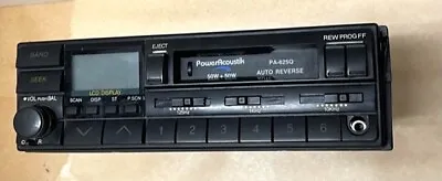 Vintage POWER ACOUSTIK PA-625Q 50W + 50W Car Stereo Radio Cassette Player • $22.95