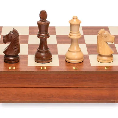 Husaria Professional Staunton Tournament No. 6 Wooden Chess Game Set 3.9  Kings • $99.98