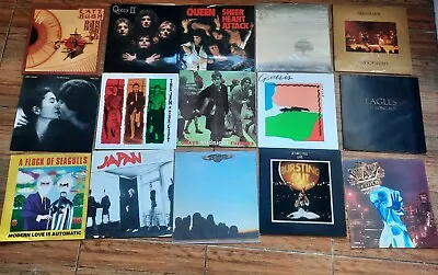 £12 • Buy All 12  LP Rock,Pop, Soul Vinyl You Pick & Choose Inc Sealed!