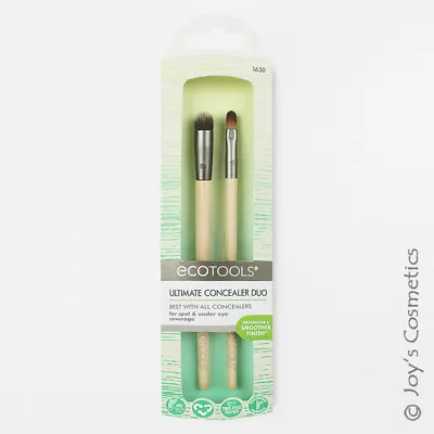 1 ECOTOOLS Ultimate Concealer Duo Makeup Brush  ET-1630   *Joy's Cosmetics* • $4.99