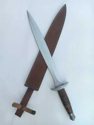 Custom Handmade D2 Tool Steel Dagger Sword Roman Gladius Sword Viking Sword • $130