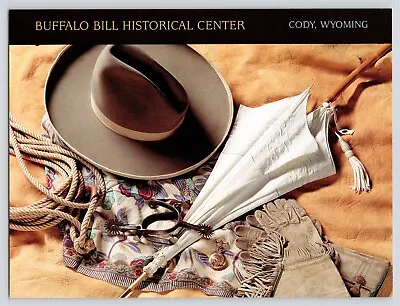 Items From Buffalo Bill Museum Hat Rope Umbrella Used Postcard 5x7  • $5.95