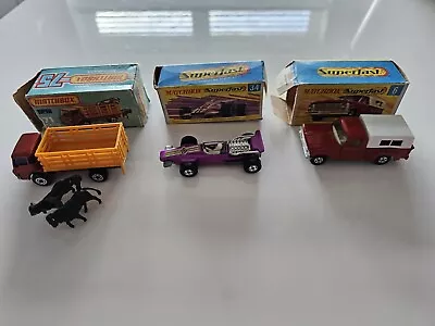 Matchbox Superfast Part Boxed Joblot X3 • £7.50