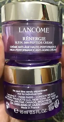 Lancome Renergie H.p.n 300 Peptide Cream Brand New Original 15mlx2 Gift 🎁 • £19.99