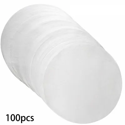 7 Inch Parchment Paper Liner Steamer Tool Bakeware 100pcs Square White • £9.12