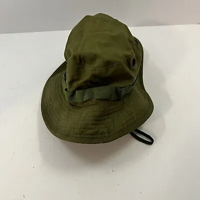 Size 6  3/4 USGI Army Issue Vietnam War Era Jungle Hat Boonie Original  Green • $55