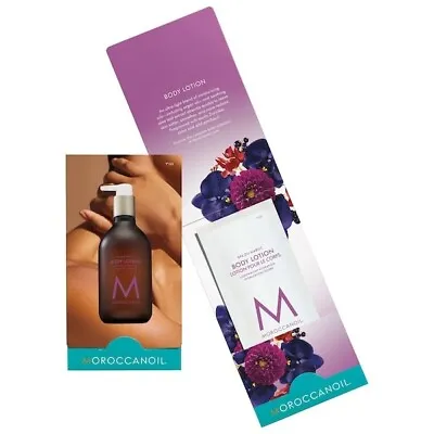 Moroccanoil SPA DU MAROC Body Lotion 10mL TRIAL PACKETTE New • $7.55