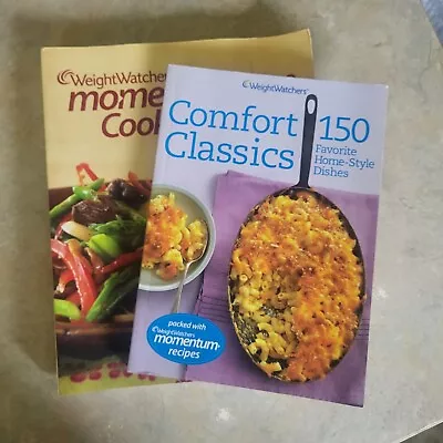 Weight Watchers Cookbook Lot : Comfort Classics And Monumentum Cookbook • $15.50