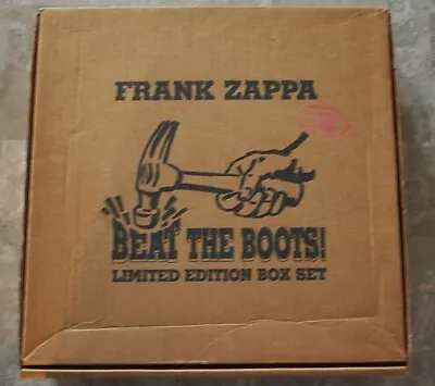 Franks Zappa Beat The Boots #2 Box Set 8 CD Book & Beret Original CD's NM • $148.99