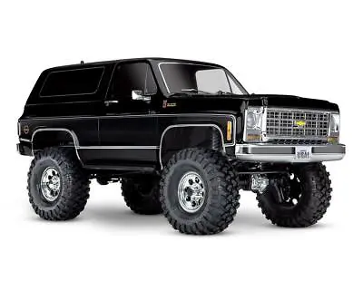 Traxxas TRX-4 1/10 Trail Crawler Truck W/'79 Chevrolet K5 Blazer Body (Black) • $499.95