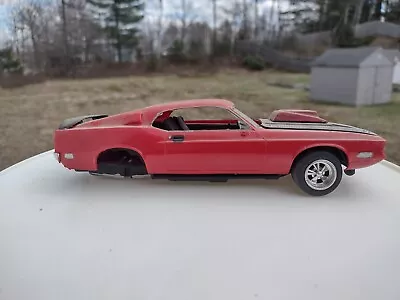 Vintage 1973 Ford Mustang Mach 1 Fastback 1/25 Scale Project Parts Junkyard • $5