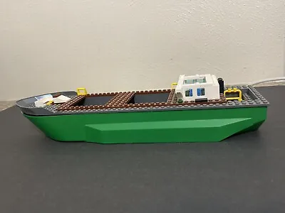 £29.03 • Buy Lego City Town Farm Line Green Boat Ship Hull 62791