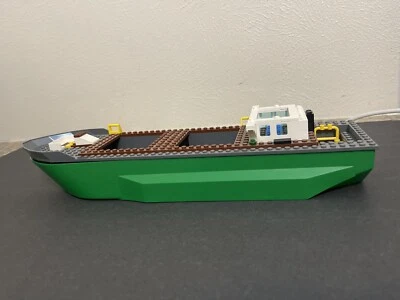£29.03 • Buy Lego City Town Farm Line Green Boat Ship Hull 62791