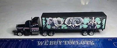 Vintage Zee Toys - Kenworth 18 Wheeler - Black - Wildlife Rig - Loose - Rare • $19.95