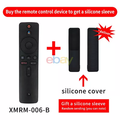 New XMRM-006 For Xiaomi MI Box S 4K TV Stick Bluetooth Voice Remote With Cover • $15.20